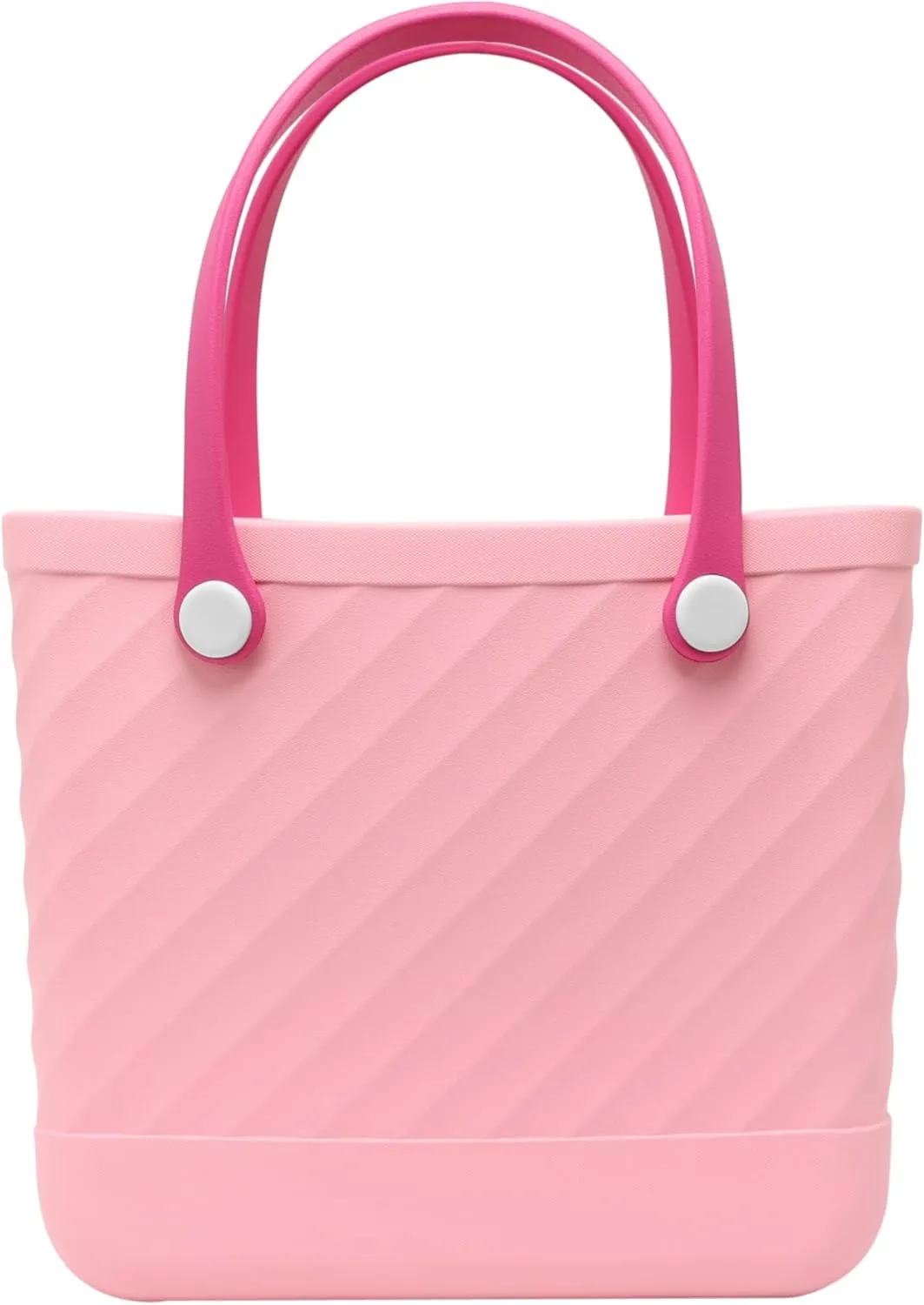 Beach Bag Rubber Tote No-holes Sandproof Waterproof Tote Bag with Zipper Pocket for Pool Boat Sports Getaway bag