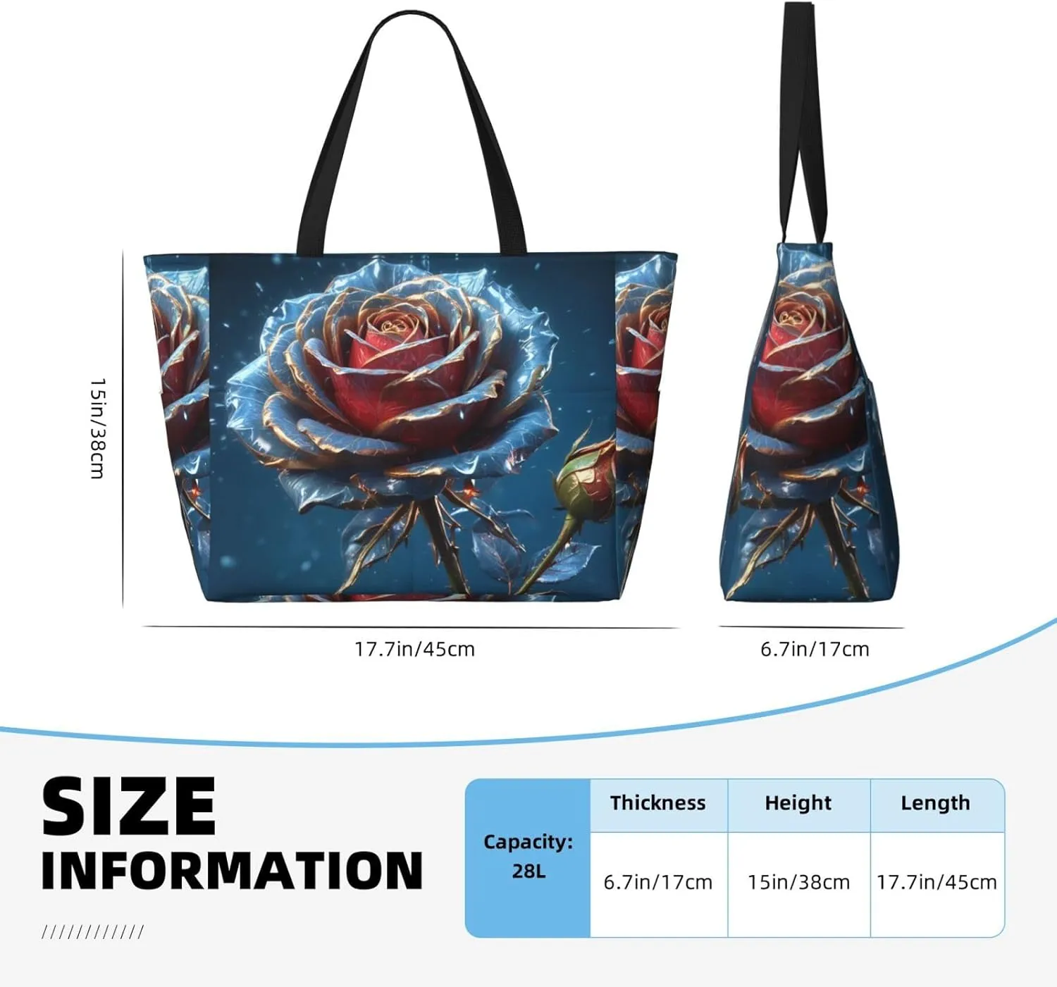 Beach Bags for Women Large Waterproof Sandproof Beach Tote Swim Pool Bag with Zipper for Travel Vacation