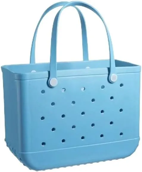 Beach Tote - Waterproof, Washable, Durable Open Beach Tote, Travel & Sports Bag