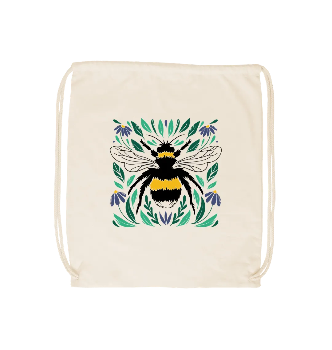 Bee Drawstring Bag