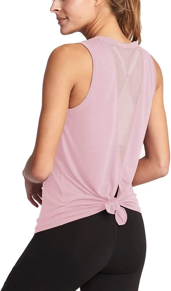 Bestisun Workout Athletic Shirts Mesh Sports Dance Tops for Women Yoga Clothes