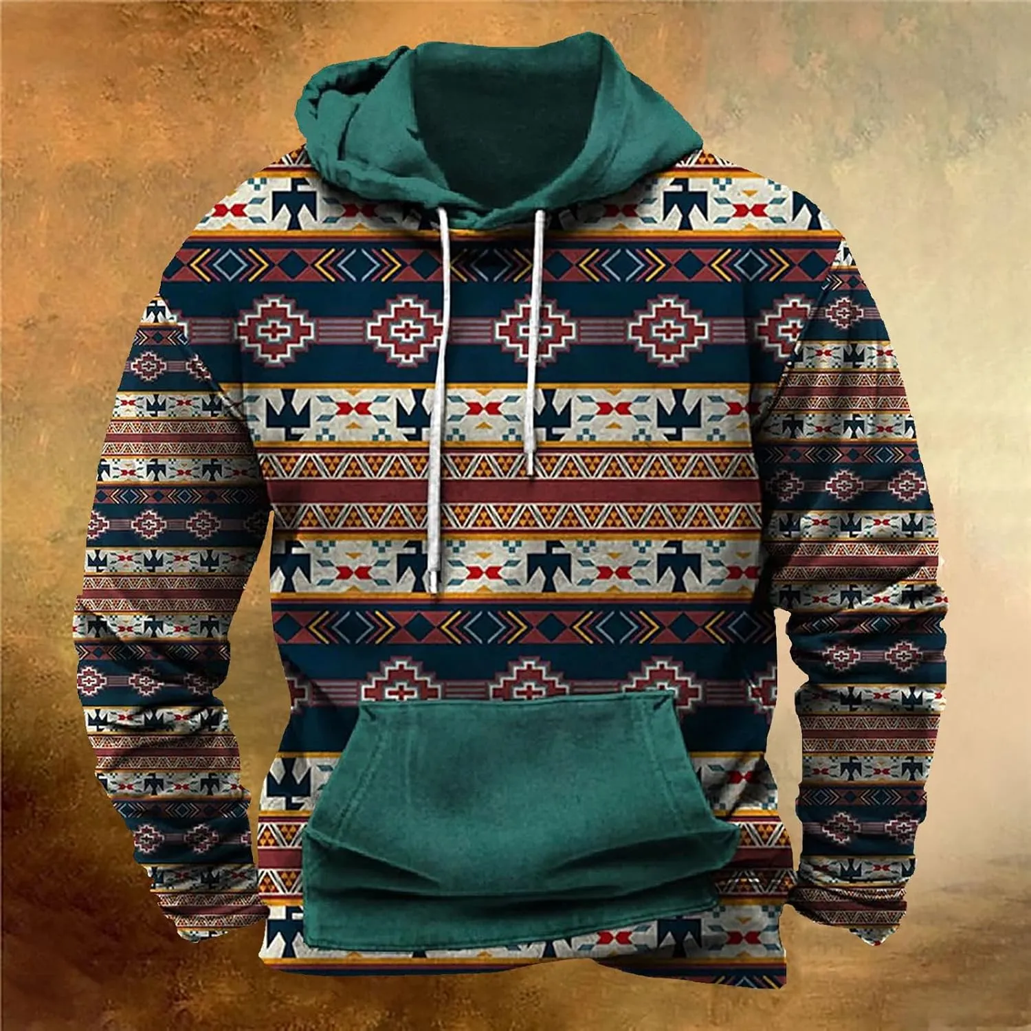 Big and Tall Hoodies for Men Casual Vintage Mens Hooded Sweatshirt Big and Tall Lightweight Fall Hoodies Streetwear