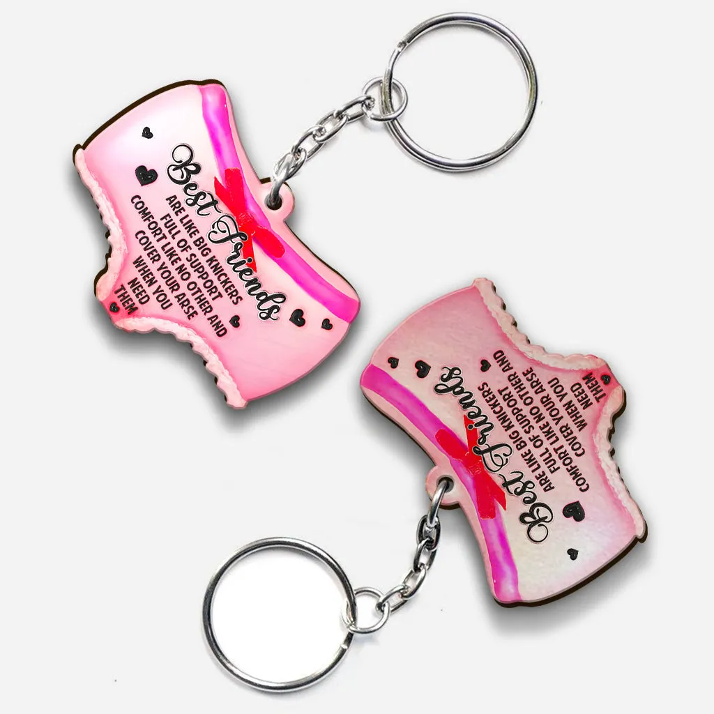 Big Knickers - Personalized Bestie Keychain