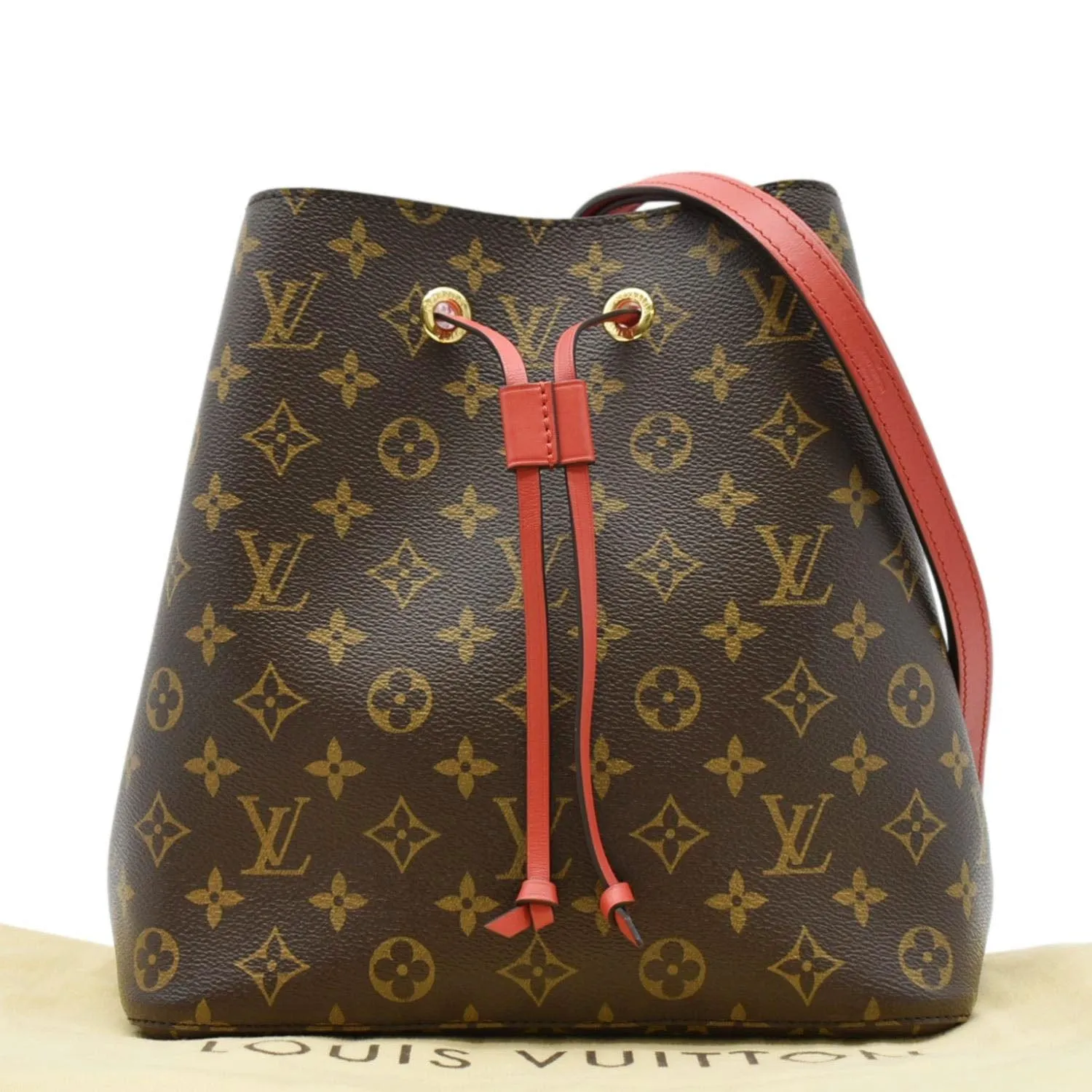Big offer Canvas Neonoe Shoulder Wholesale prices VUITTON Brown Monogram Bag LOUIS
