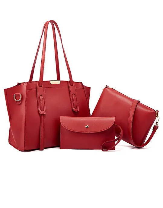 Big Storage Three Sizes Tote/Shoulder/Crossbody Bags Set