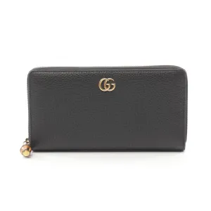 Big-ticket savings Wallet Gucci Leather Price-reduced Black Bamboo
