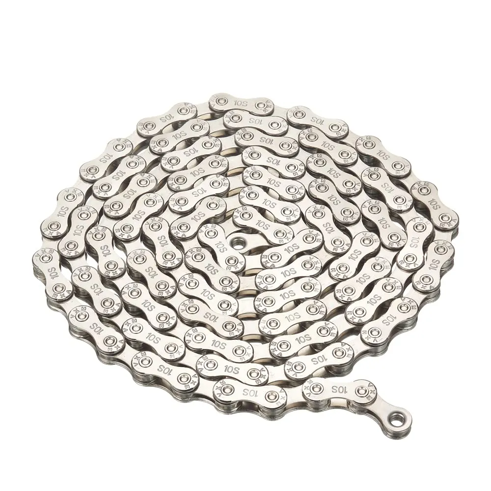 Bike Chain 1/2" x 11/128" 116 Links 10 Speed Bicycle Chain,Bike Chains MTN BTX MTB Mountain Bike Road,10-Speed Chain