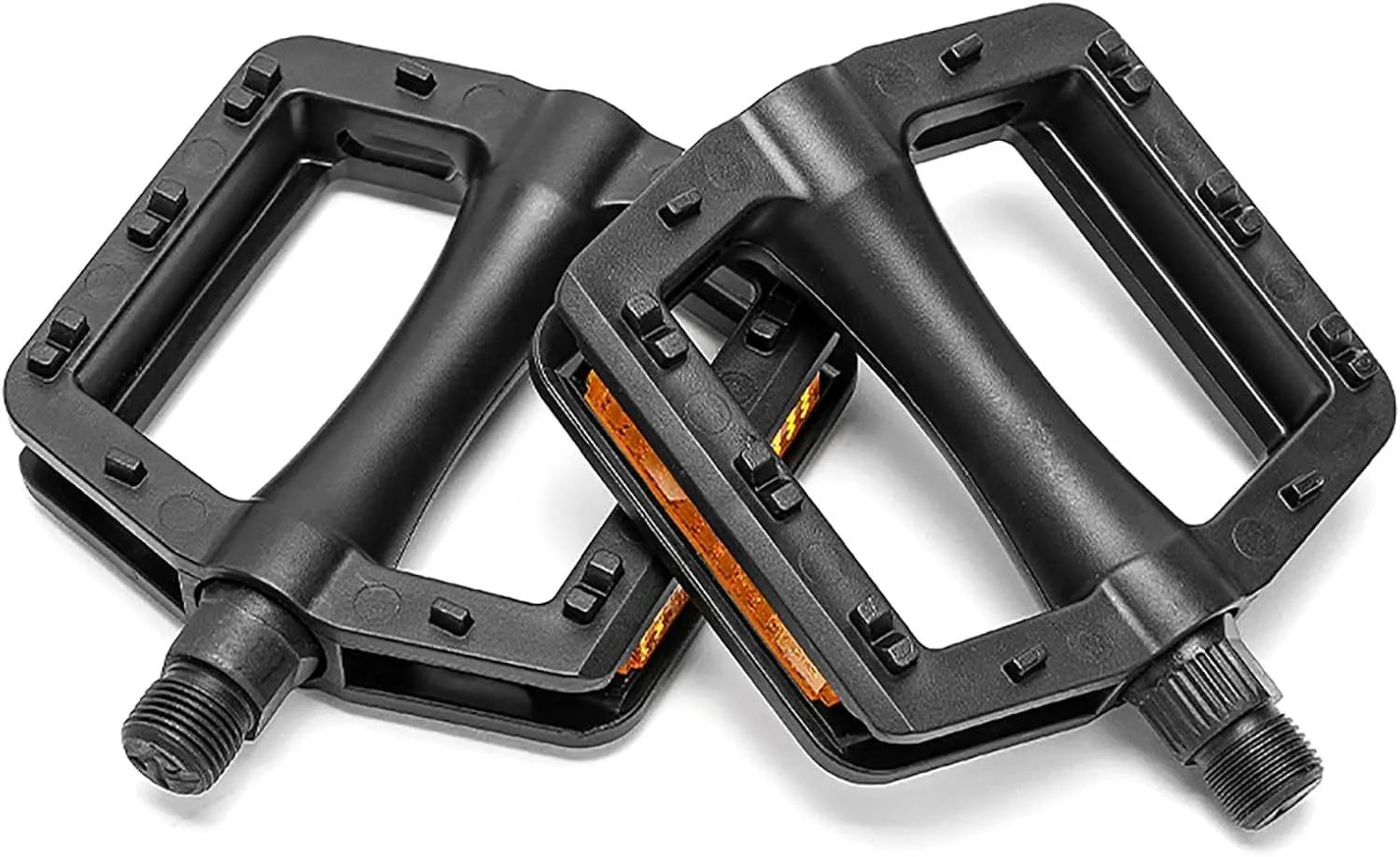 Bike Pedals for Merida Big Trail 800, Non-Slip Platform Pedals Bicycle Pedal with Safety Reflector, Durable Lightweight Bicycle Flat Pedals