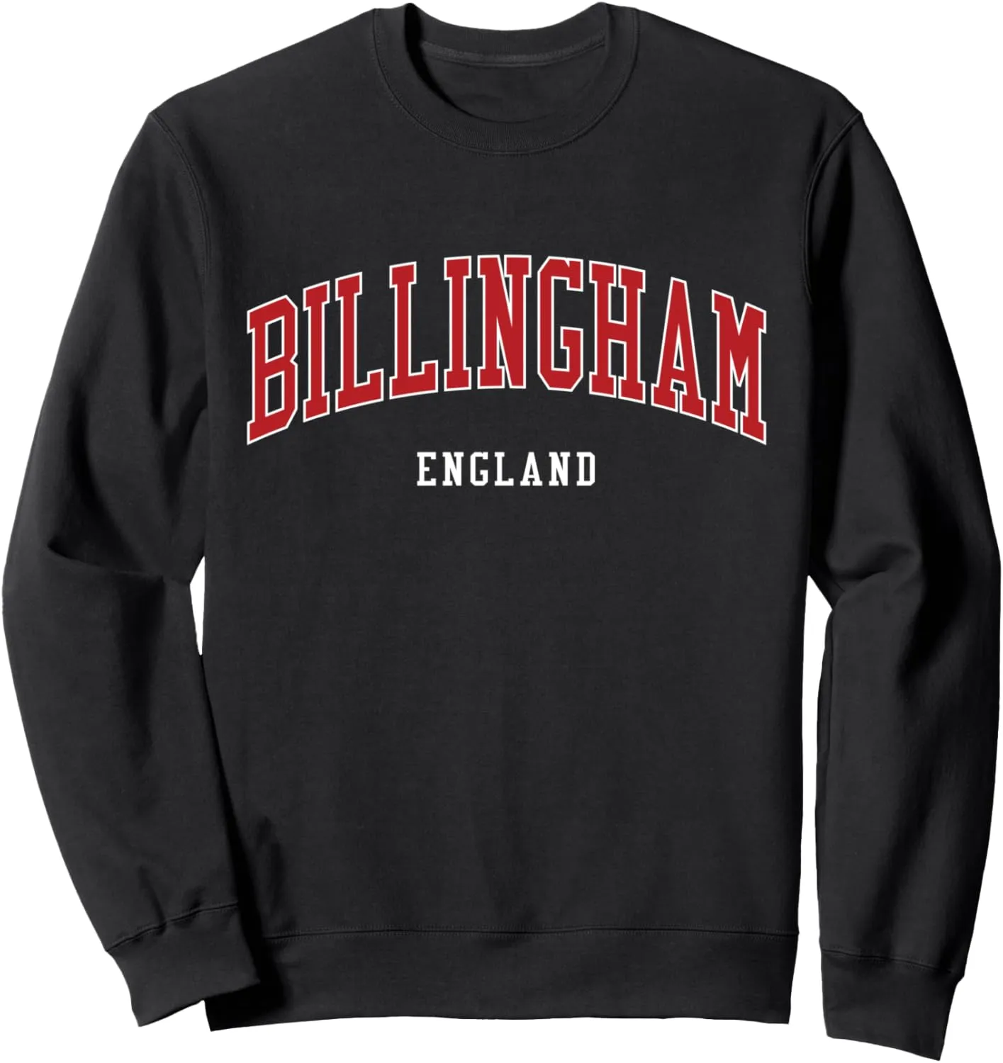 Billingham England College University Style Sweatshirt