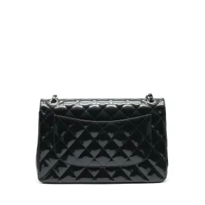 Black Flap Classic Jumbo Buy-one-get-one Proactive support Patent Bag Chanel