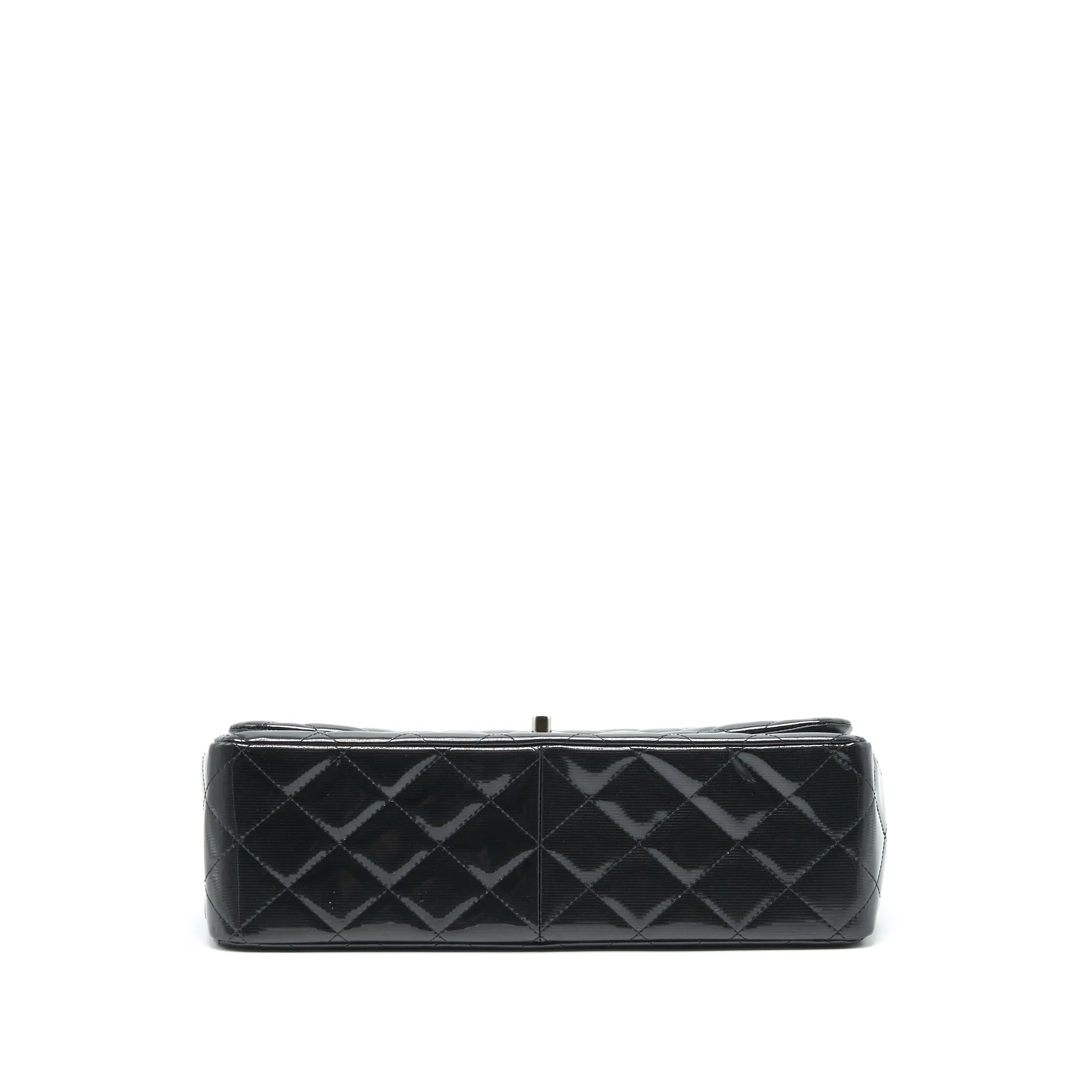 Black Flap Classic Jumbo Buy-one-get-one Proactive support Patent Bag Chanel