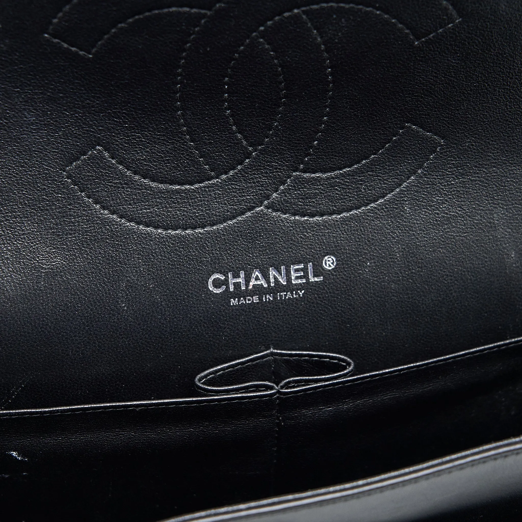 Black Flap Classic Jumbo Buy-one-get-one Proactive support Patent Bag Chanel