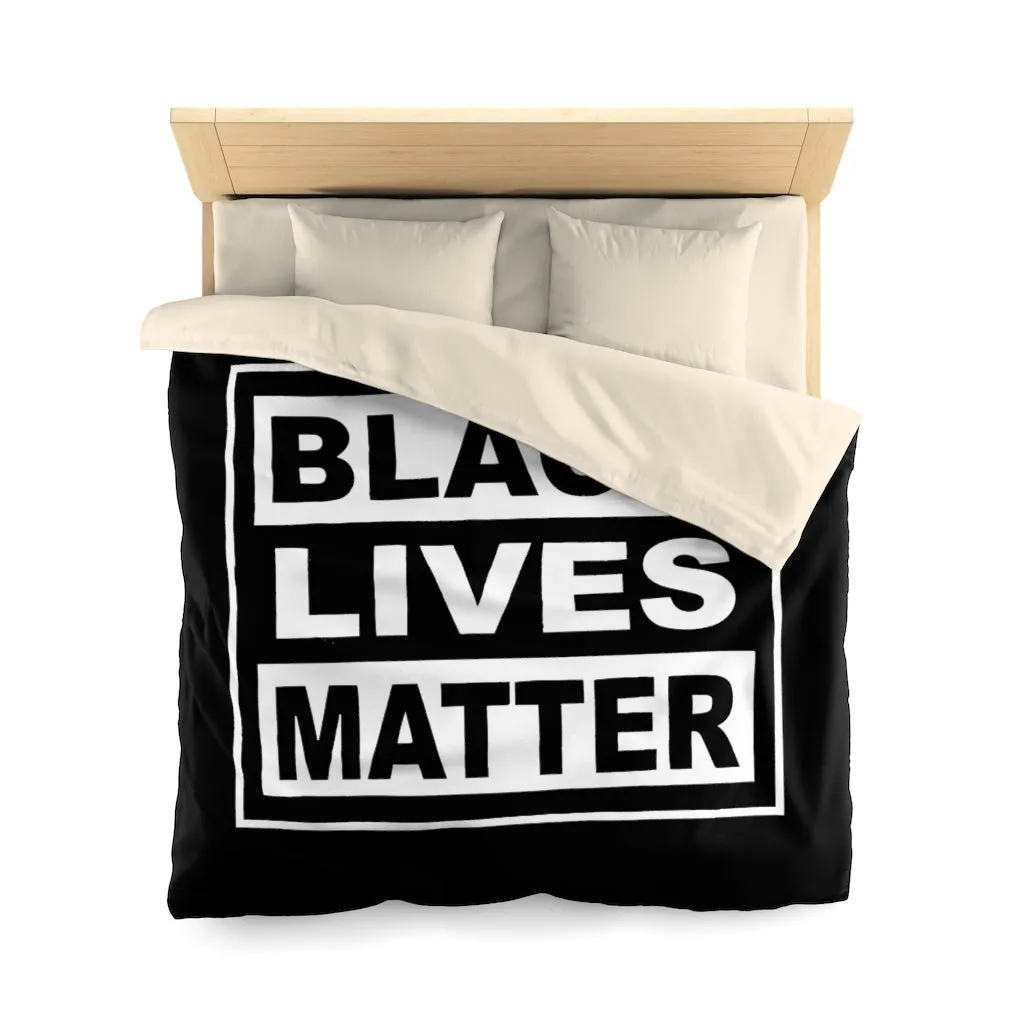 Black Lives Matter Microfiber Duvet Cover