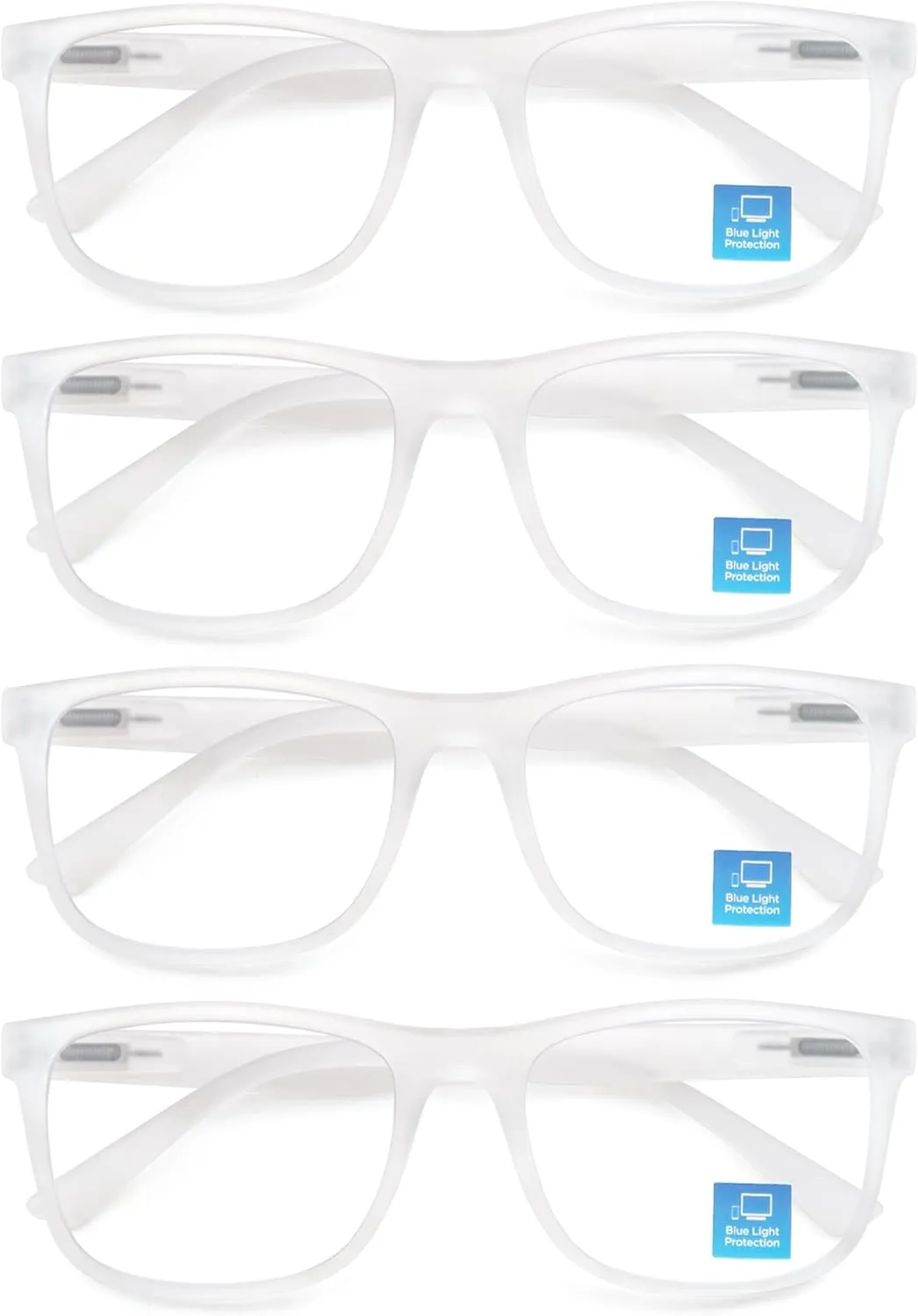 Blue Light Blocking Reading Glasses Men Large Oversized Square Readers Wide fit Cheaters for Men W/Big Head/Large Face