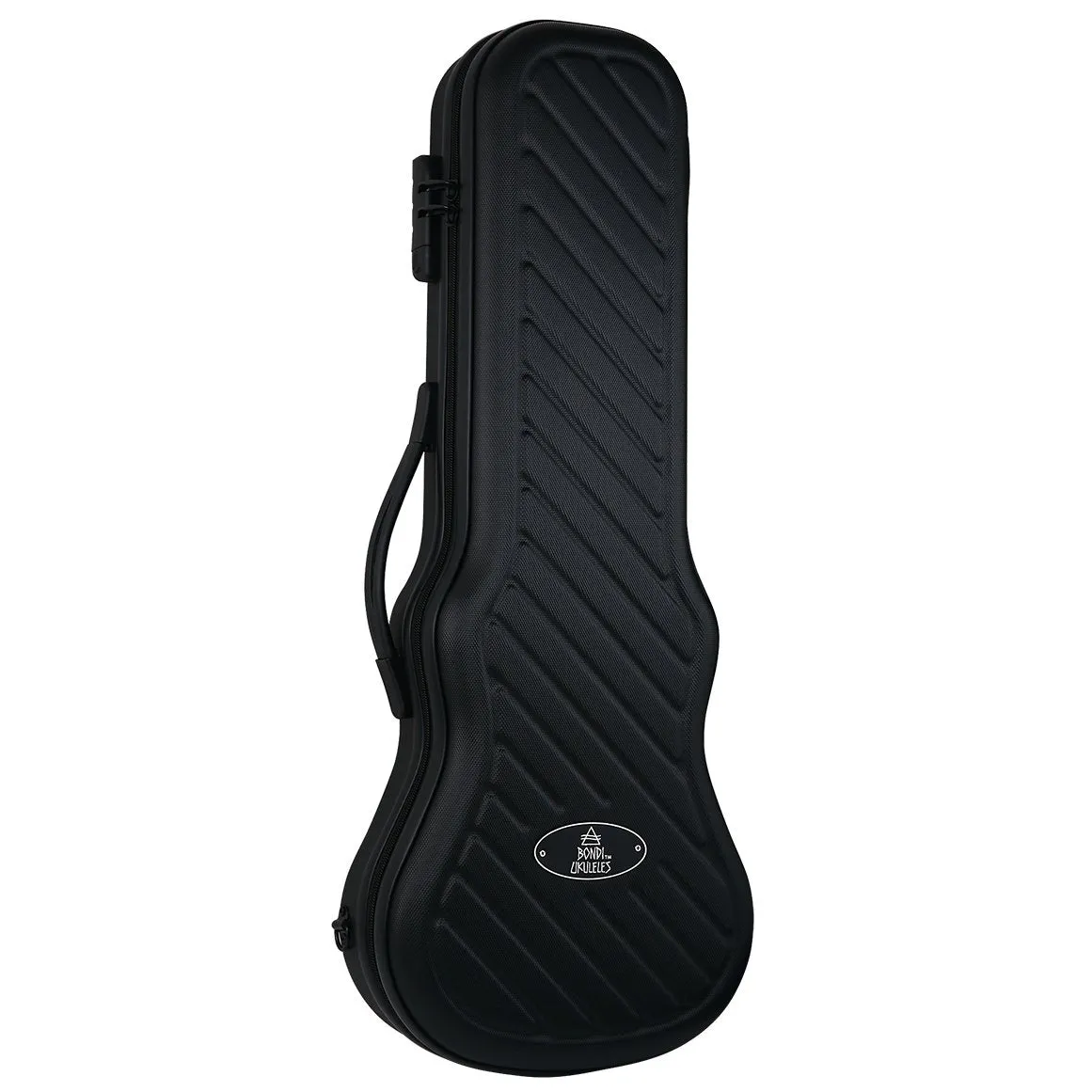 Bondi Shock-Rock Tenor Ukulele Hard Case- Black