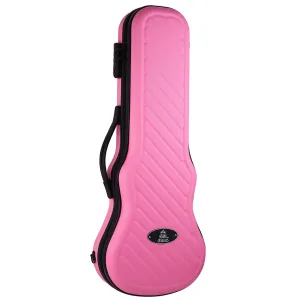 Bondi Shock-Rock Tenor Ukulele Hard Case - Pink