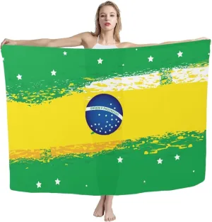 Brazilian Beach Blanket Waterproof Sandproof Extra Large Beach Mat Oversize Quick Drying Outdoor Beach Mat Fits Up to 5 People Lightweight Picnic Mat Large