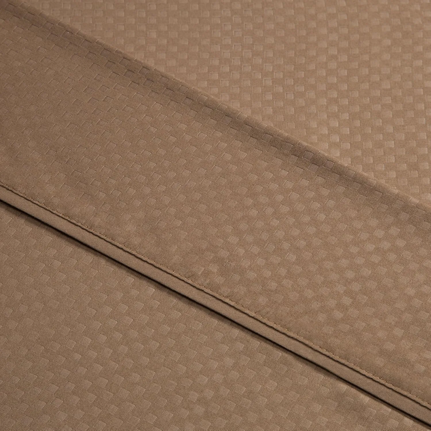 Brushed Microfiber Sheets Set- 4 Piece Hypoallergenic Bed Linens with Deep Pocket Fitted Sheet and Embossed Design by Lavish Home (Taupe, Full)