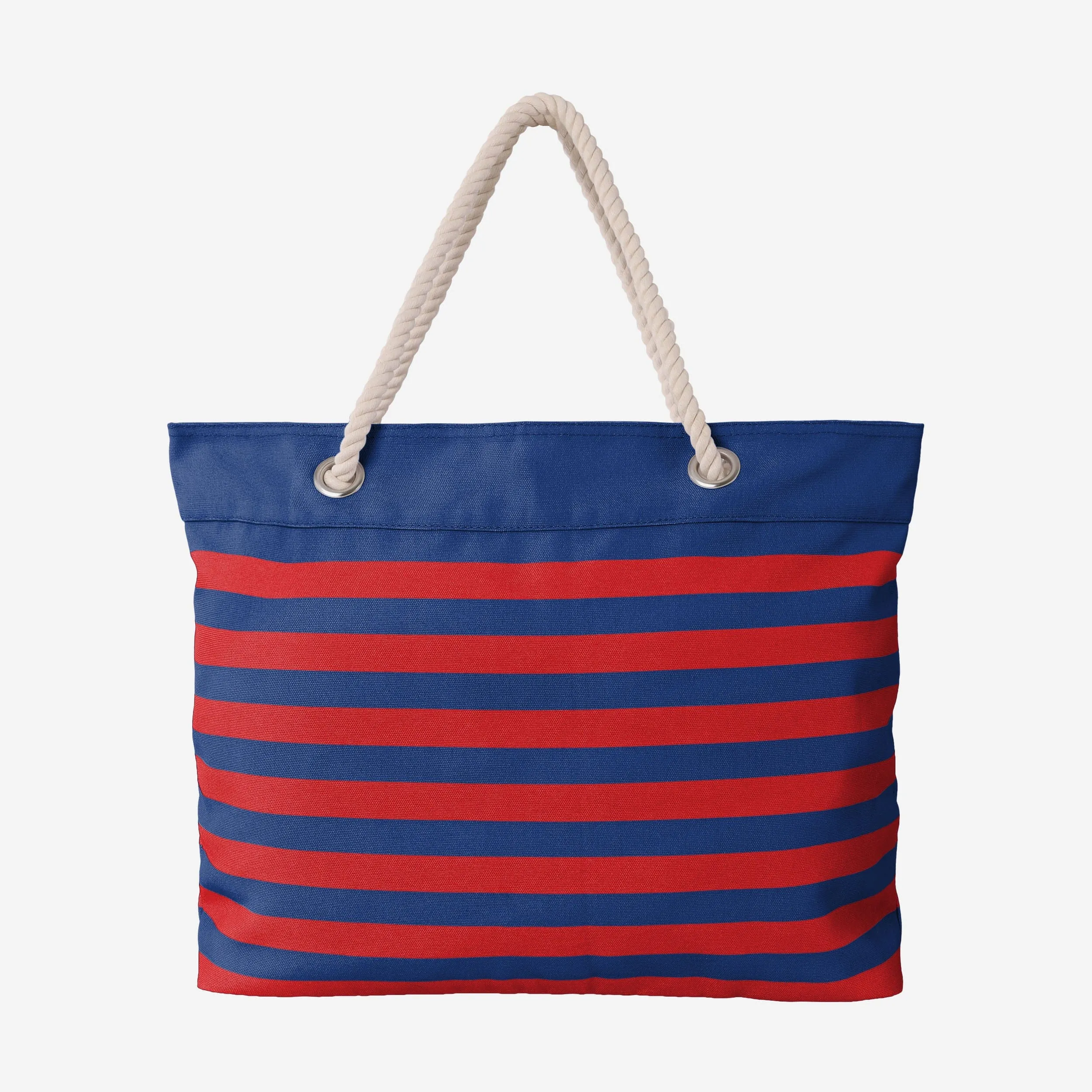 Buffalo Bills Nautical Stripe Tote Bag