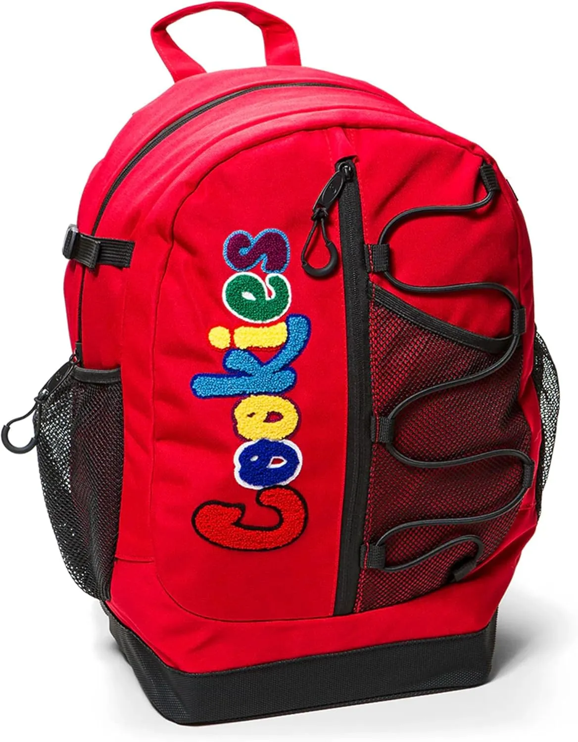 Bungee Smell Proof Backpack – Large Odorless Travel Backpack for Men & Women, Carry-On, Work, Stylish & Spacious Bag - Red