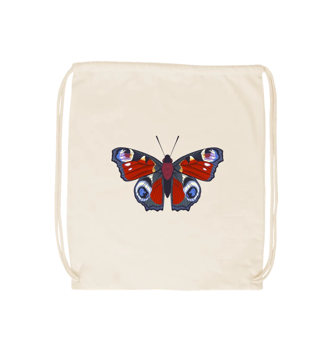 Butterfly Drawstring Bag