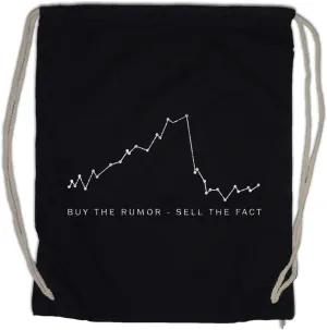 Buy The Rumor Sell The Fact Drawstring Bag Gym Sack