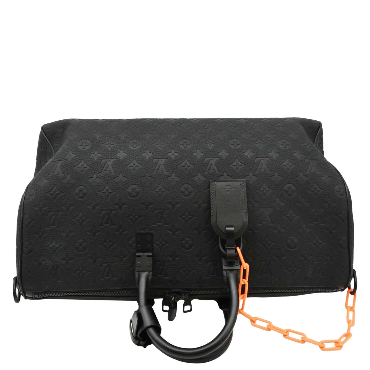 by Early access Bag Taurillon LOUIS Black 50 Money-saving Absolute Virgil VUITTON Leather Abloh Keepall Travel