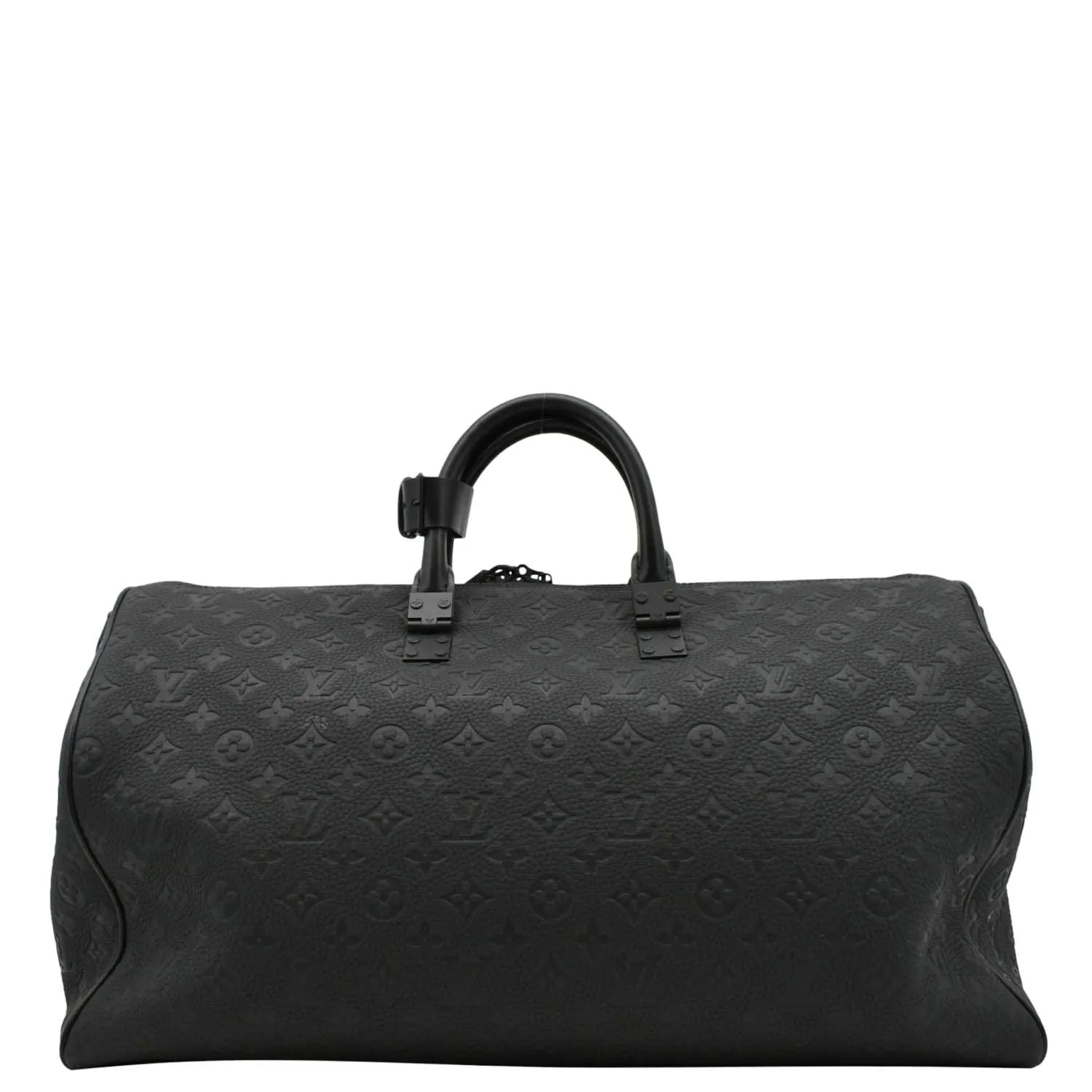 by Early access Bag Taurillon LOUIS Black 50 Money-saving Absolute Virgil VUITTON Leather Abloh Keepall Travel