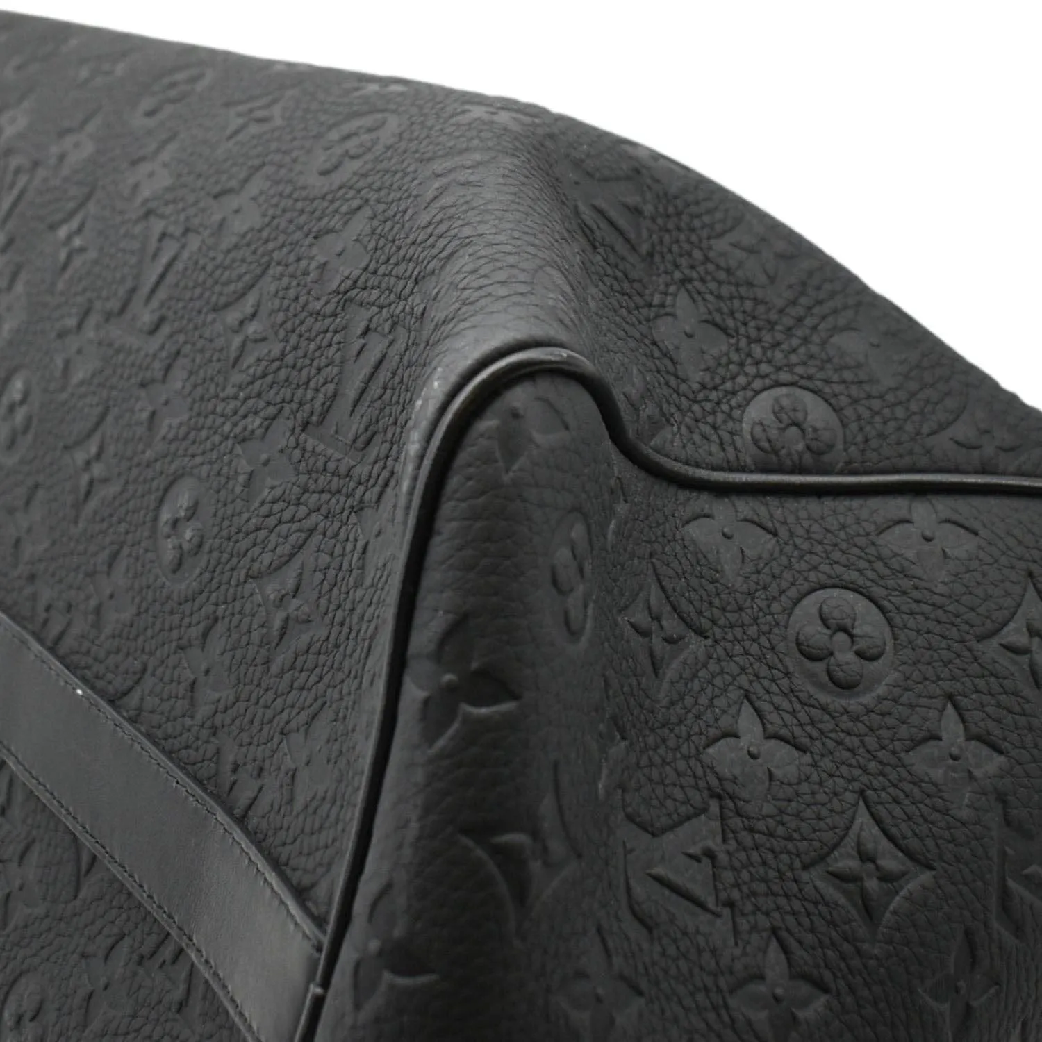 by Early access Bag Taurillon LOUIS Black 50 Money-saving Absolute Virgil VUITTON Leather Abloh Keepall Travel