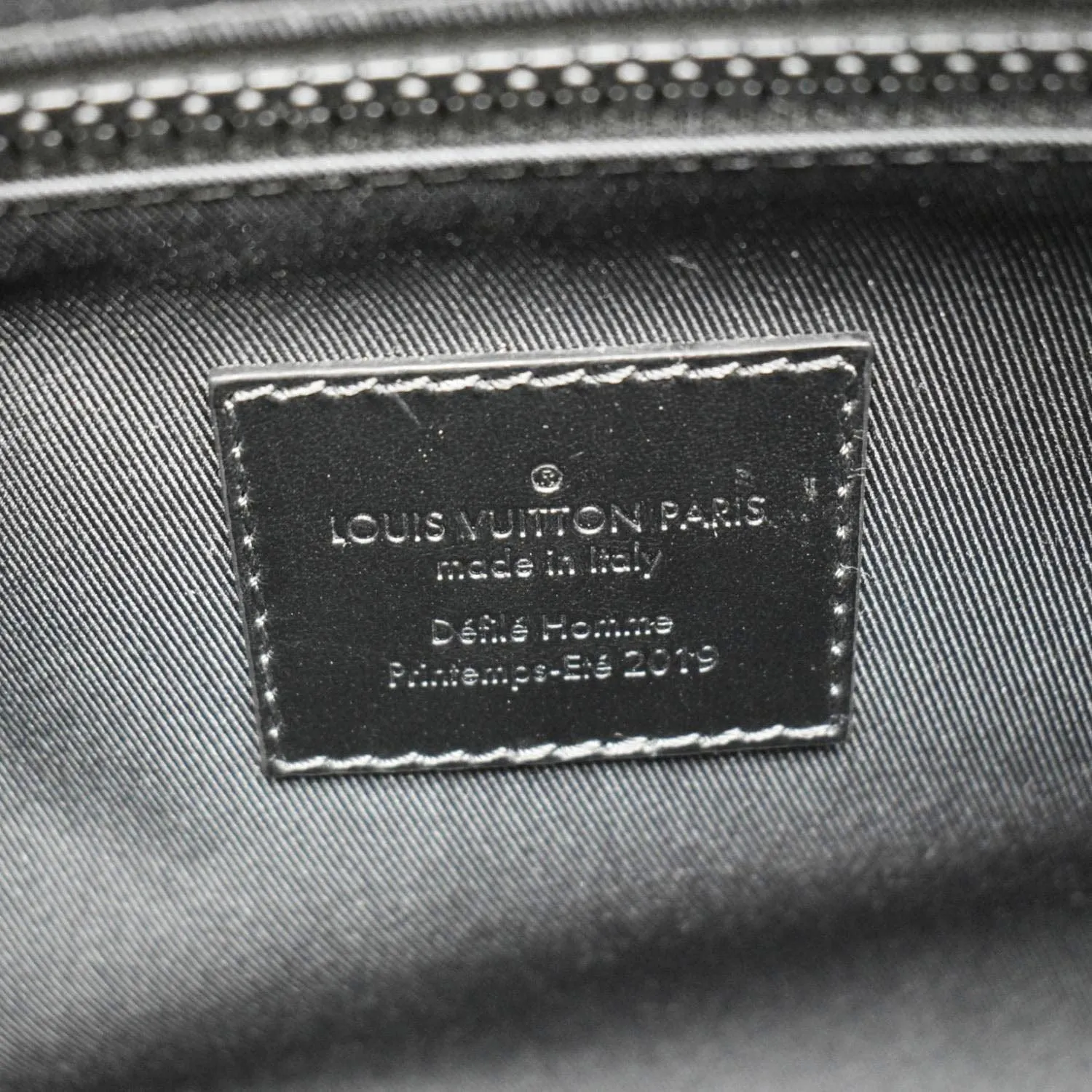by Early access Bag Taurillon LOUIS Black 50 Money-saving Absolute Virgil VUITTON Leather Abloh Keepall Travel