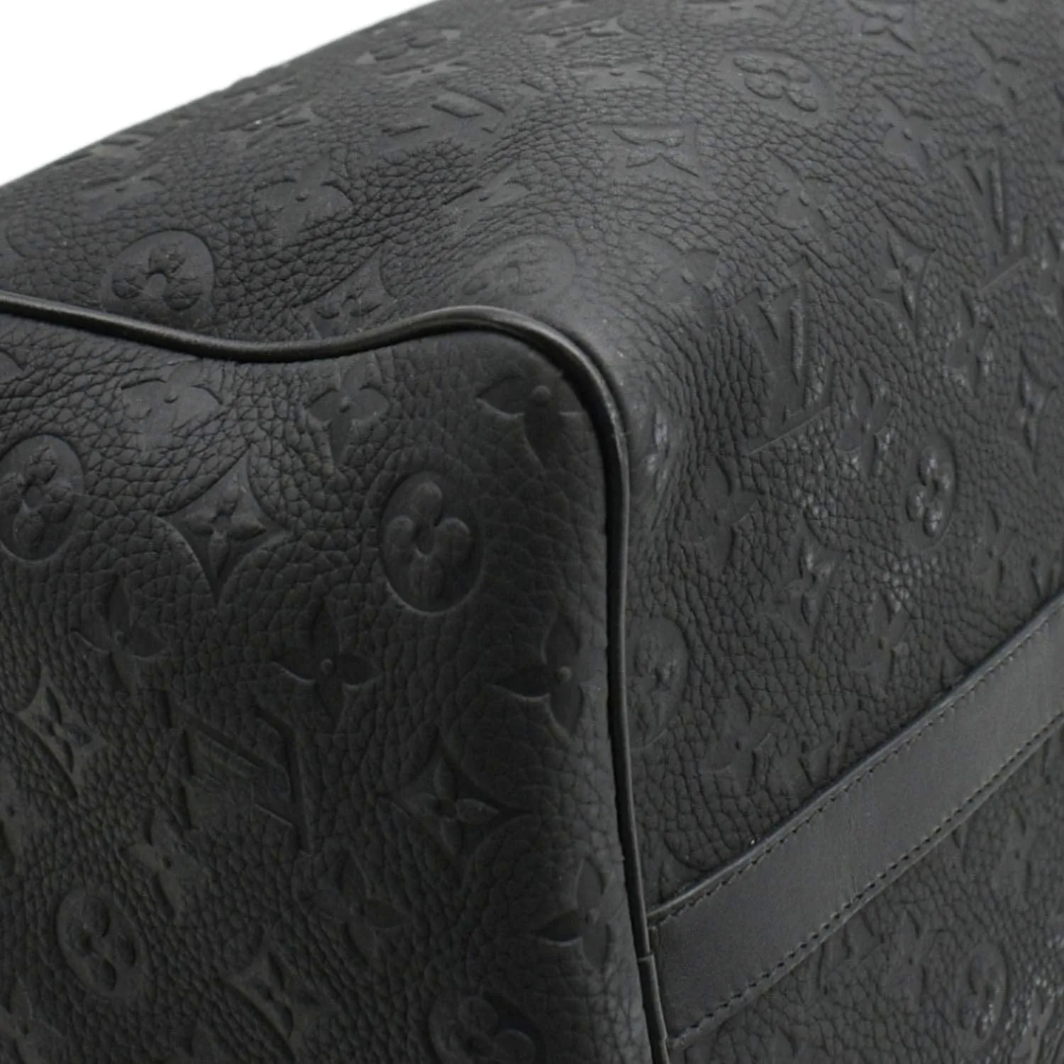 by Early access Bag Taurillon LOUIS Black 50 Money-saving Absolute Virgil VUITTON Leather Abloh Keepall Travel