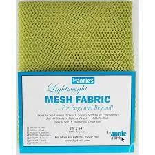 ByAnnie Mesh Apple Green 18" x 54"