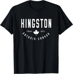 CA Kingston Ontario Canadian Maple Leaf T-Shirt