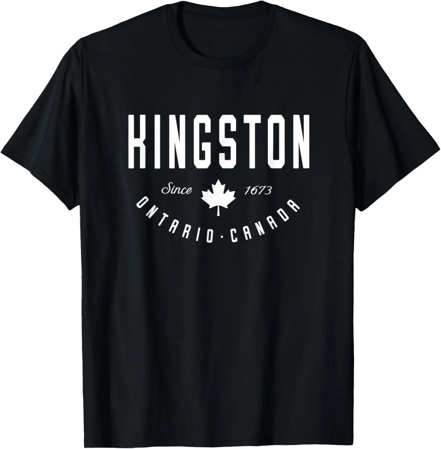 CA Kingston Ontario Canadian Maple Leaf T-Shirt