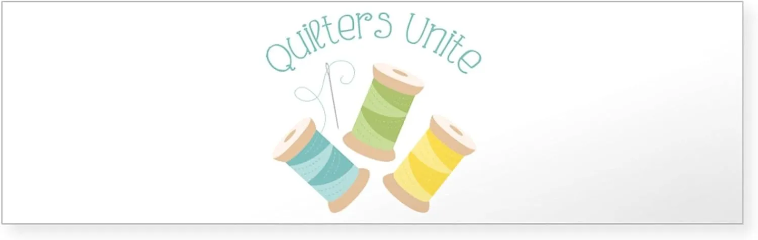 CafePress Quieters Unite Bumper Sticker Sticker (Bumper 50 pk)