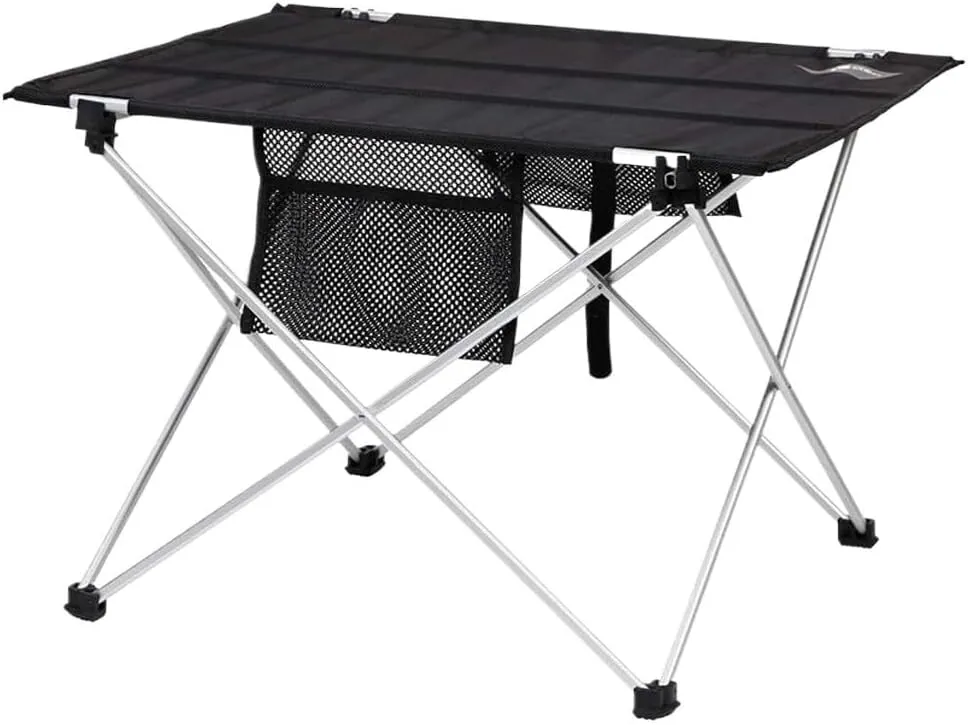 Camping Table Folding Table Outdoor Table Camping Folding Table Aluminum Alloy Folding Portable Picnic Camping Table with Aluminum Legs Folding Camping Table