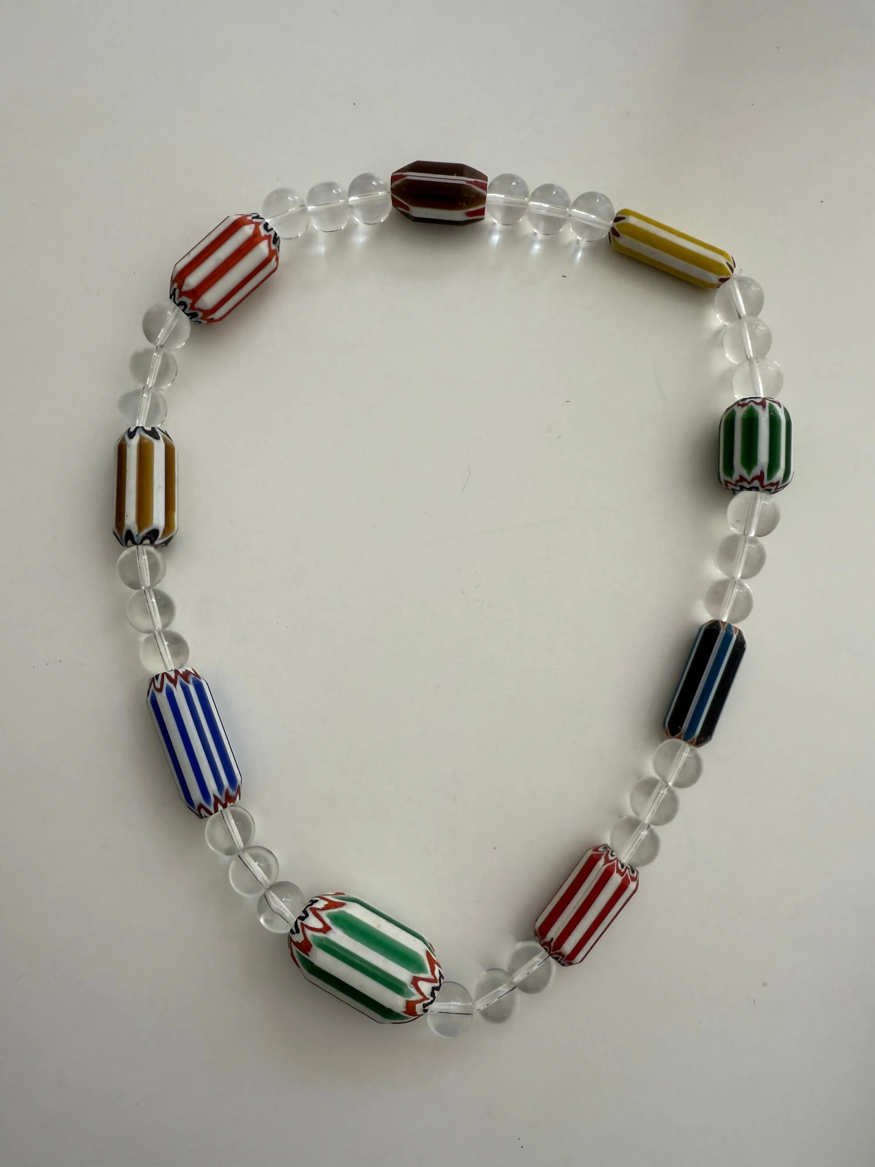 Cannes BonBon clear necklace