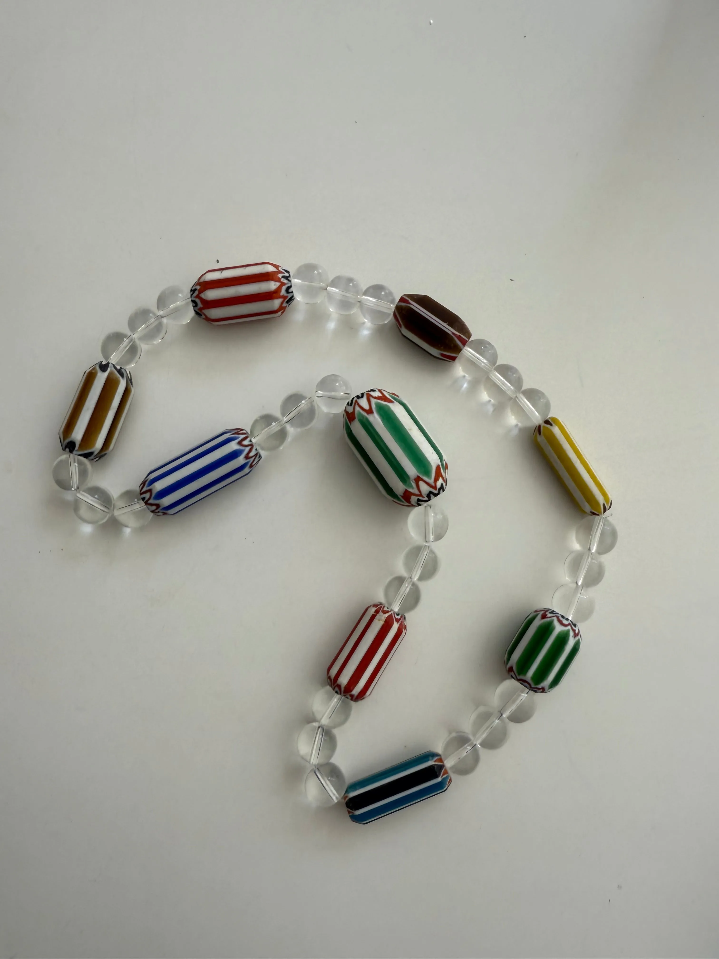 Cannes BonBon clear necklace