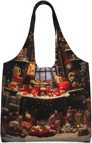 Canvas Aesthetic Tote Bag forBeach Bag Shopping BagsShoulder Bag Reusable Grocery Bags