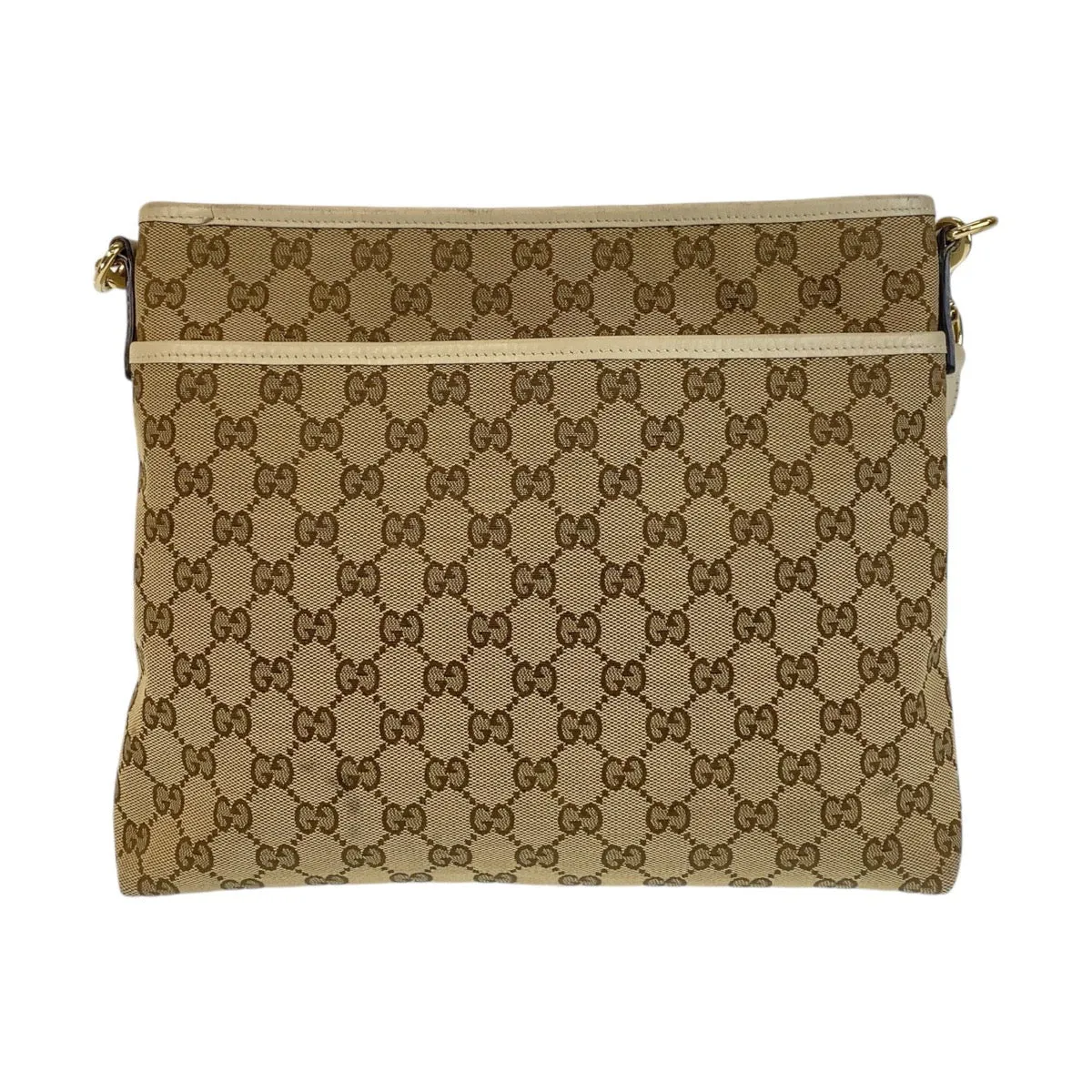Canvas Bag Messenger Leather Big offer Quick-action sale Beige GG Gucci