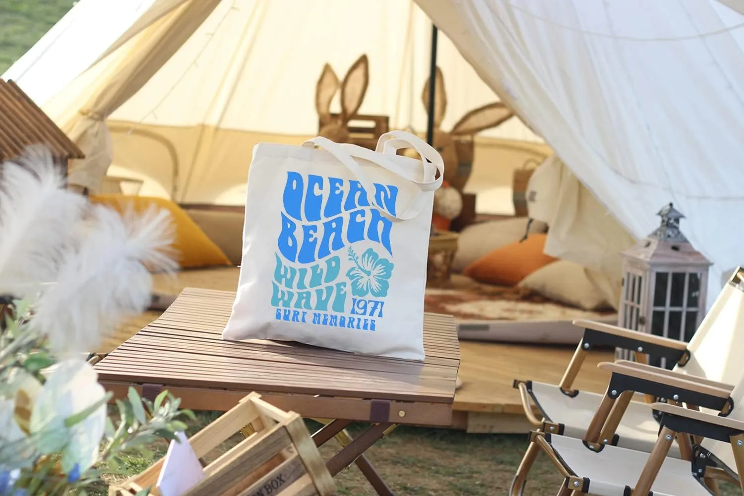 Canvas Tote Bag with Inner Pocket Aesthetic Reusable Grocery Shopping Bags Shoulder Bag Book Tote Gifts