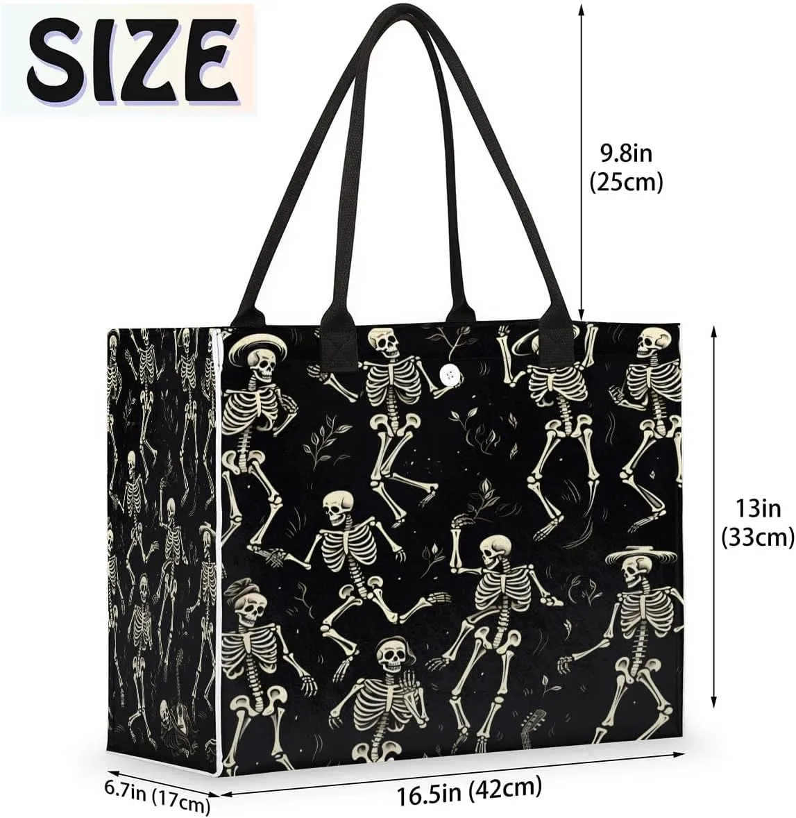 Canvas Tote Bags, Reusable Canvas Bags Use For Grocery Bags, Shopping Bags, Work, Daily Use