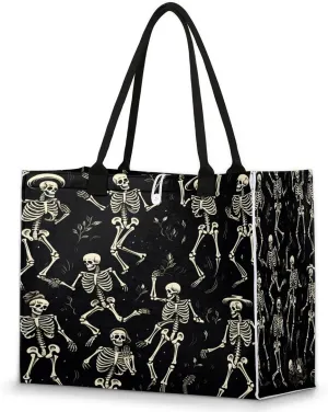 Canvas Tote Bags, Reusable Canvas Bags Use For Grocery Bags, Shopping Bags, Work, Daily Use
