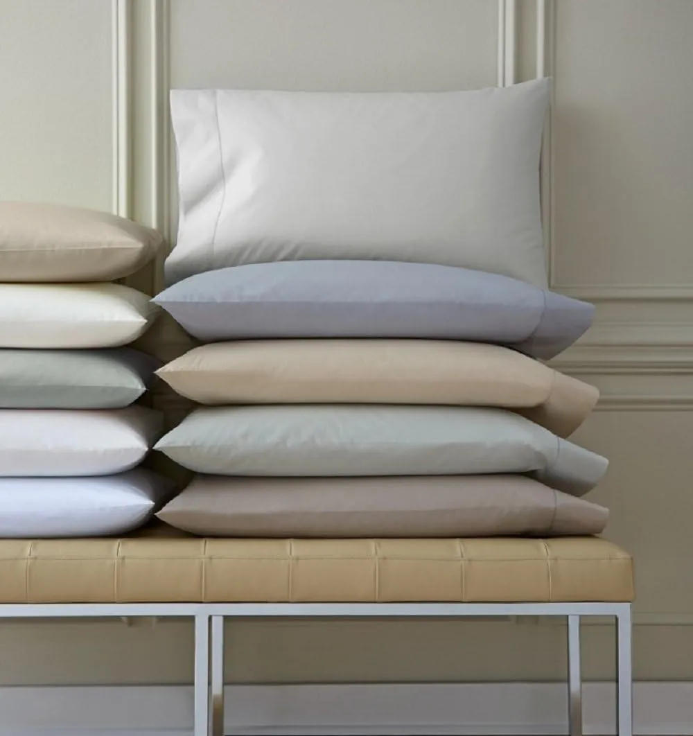 Celeste Linens by Sferra, King Pair Pillowcases, Ivory