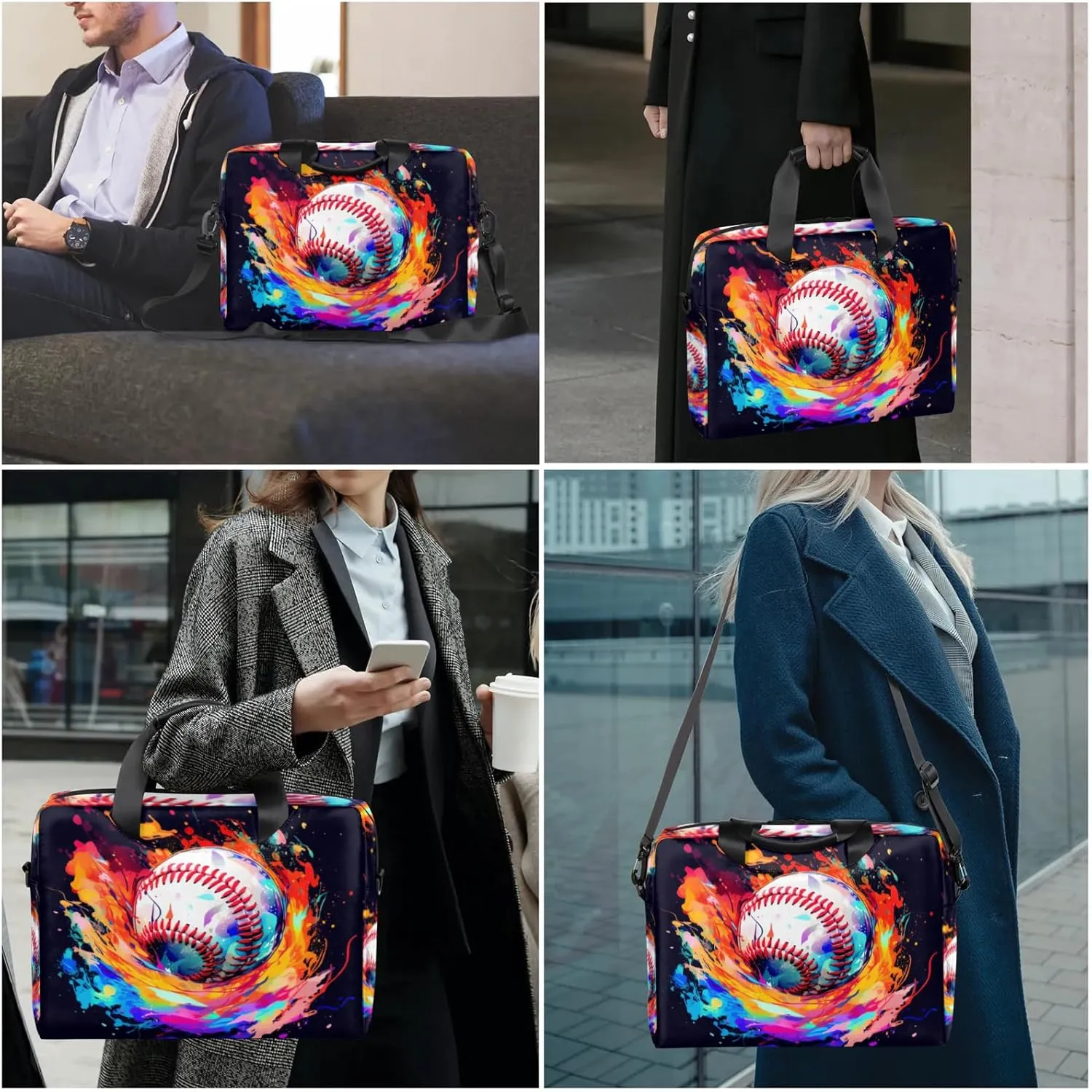 cfpolar Laptop Bag Laptop Satchel Briefcase Adjustable shoulder Carrying for 15 inch-16 inch Laptop