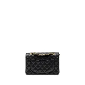 Chanel Flap Caviar Classic Black Fast international shipping Bag Double Wholesale deals  Small (Microchip)