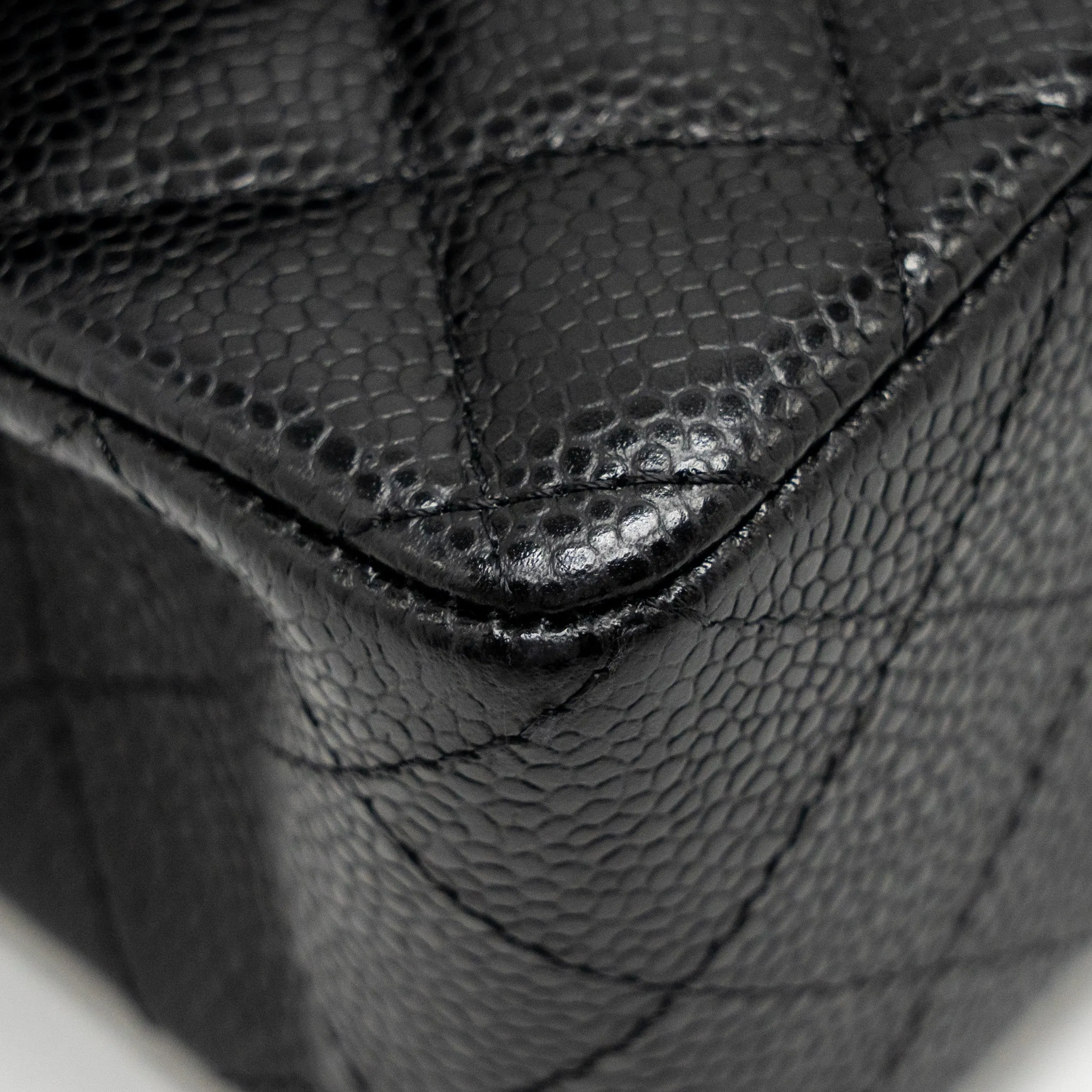 Chanel Flap Caviar Classic Black Fast international shipping Bag Double Wholesale deals  Small (Microchip)