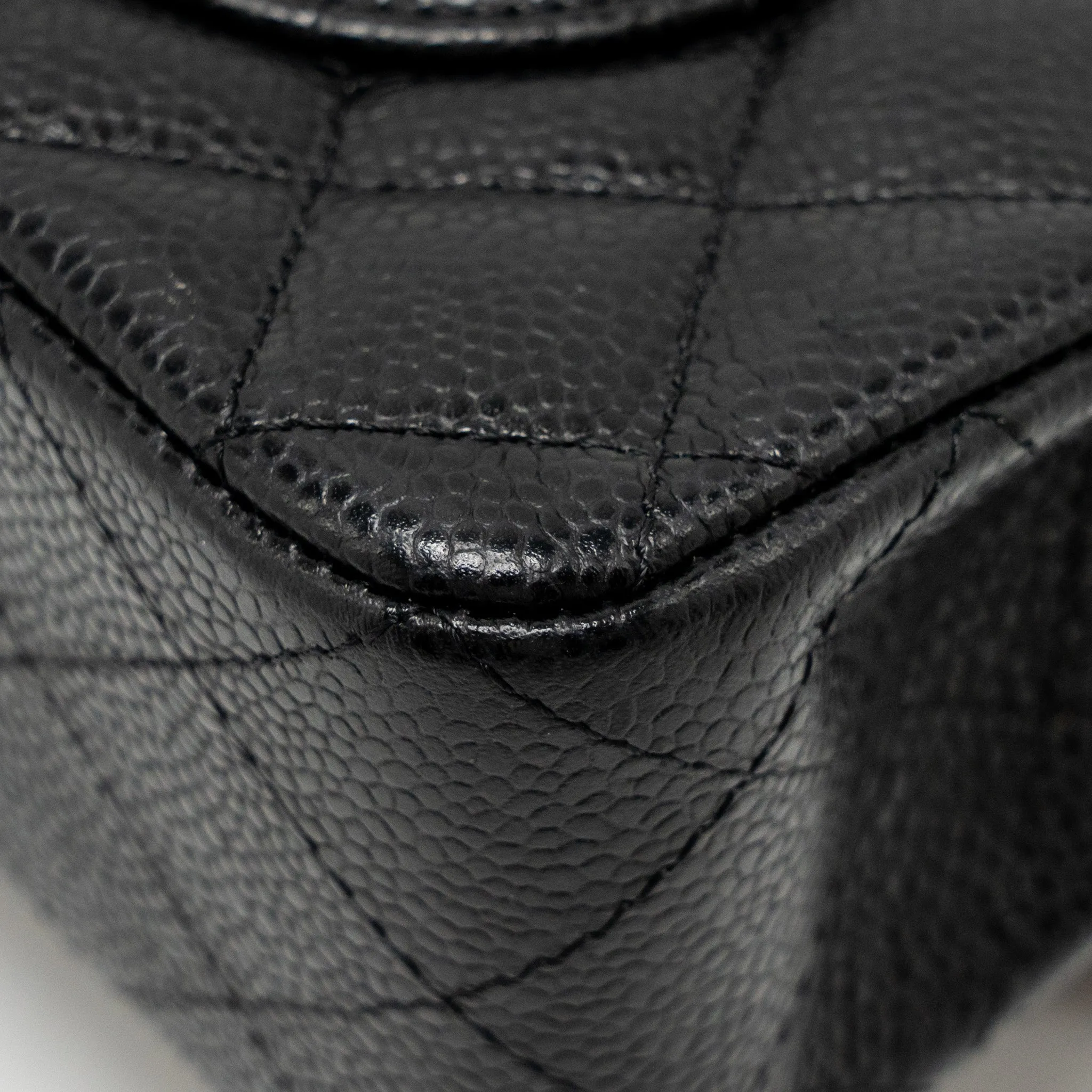 Chanel Flap Caviar Classic Black Fast international shipping Bag Double Wholesale deals  Small (Microchip)