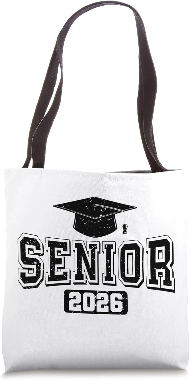 Class of 2026 Senior 2026 Vintage Seniors Graduation Tote Bag