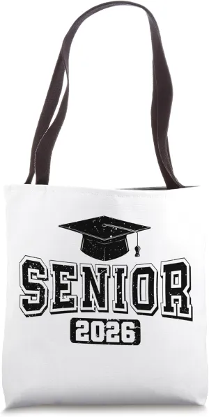 Class of 2026 Senior 2026 Vintage Seniors Graduation Tote Bag